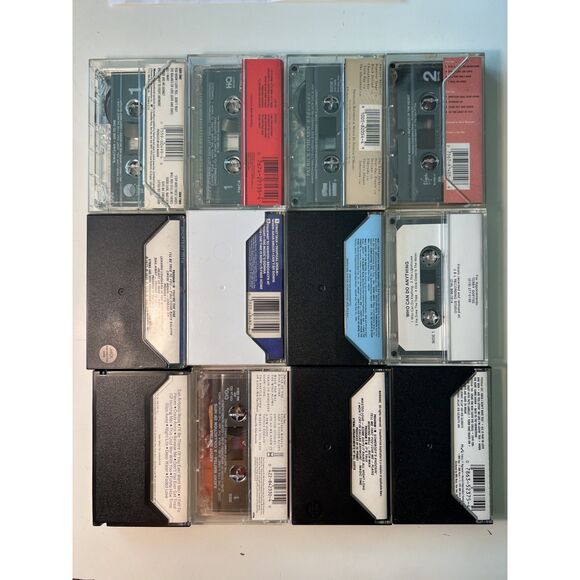 1 Dozen 12 RARE Vintage 1970s 1980s 1990s Cassette Tapes Resellers Music Bundle - Picture 3 of 3